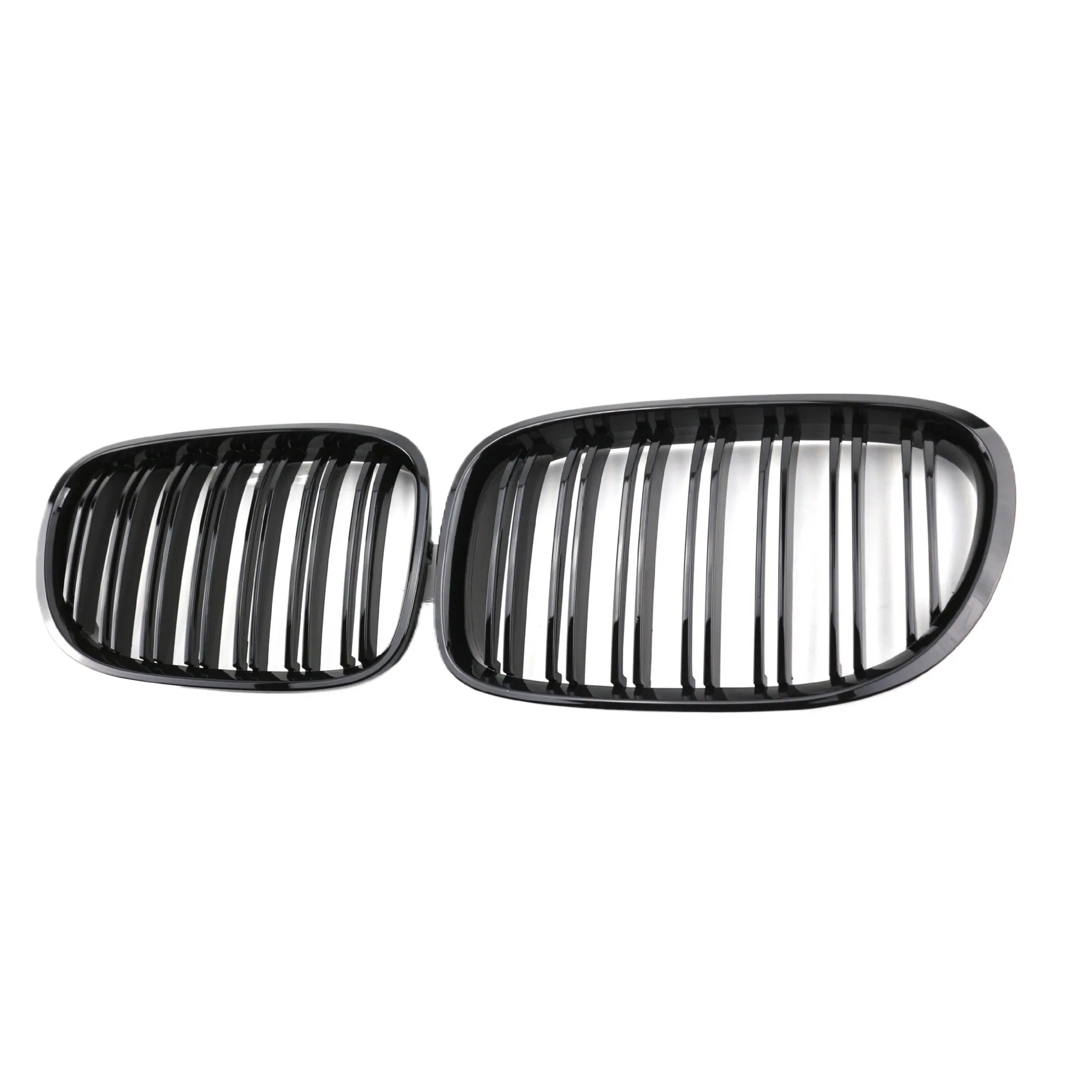 Front Kidney Grille Dual-Slat Mesh Grill Replacement for BMW 7 Series F01 F02