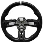 Carbon Fiber Steering Wheel for Ford Mustang, Sport Racing Steering Wheel Custom Carbon Fiber Replacement