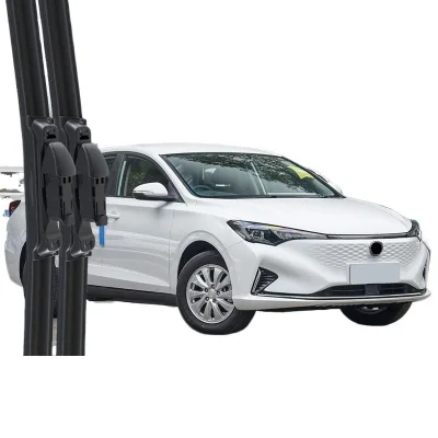 Boneless Silent Rubber Wiper Blades Set for Changan Eado E-Life Front Windshield Accessories