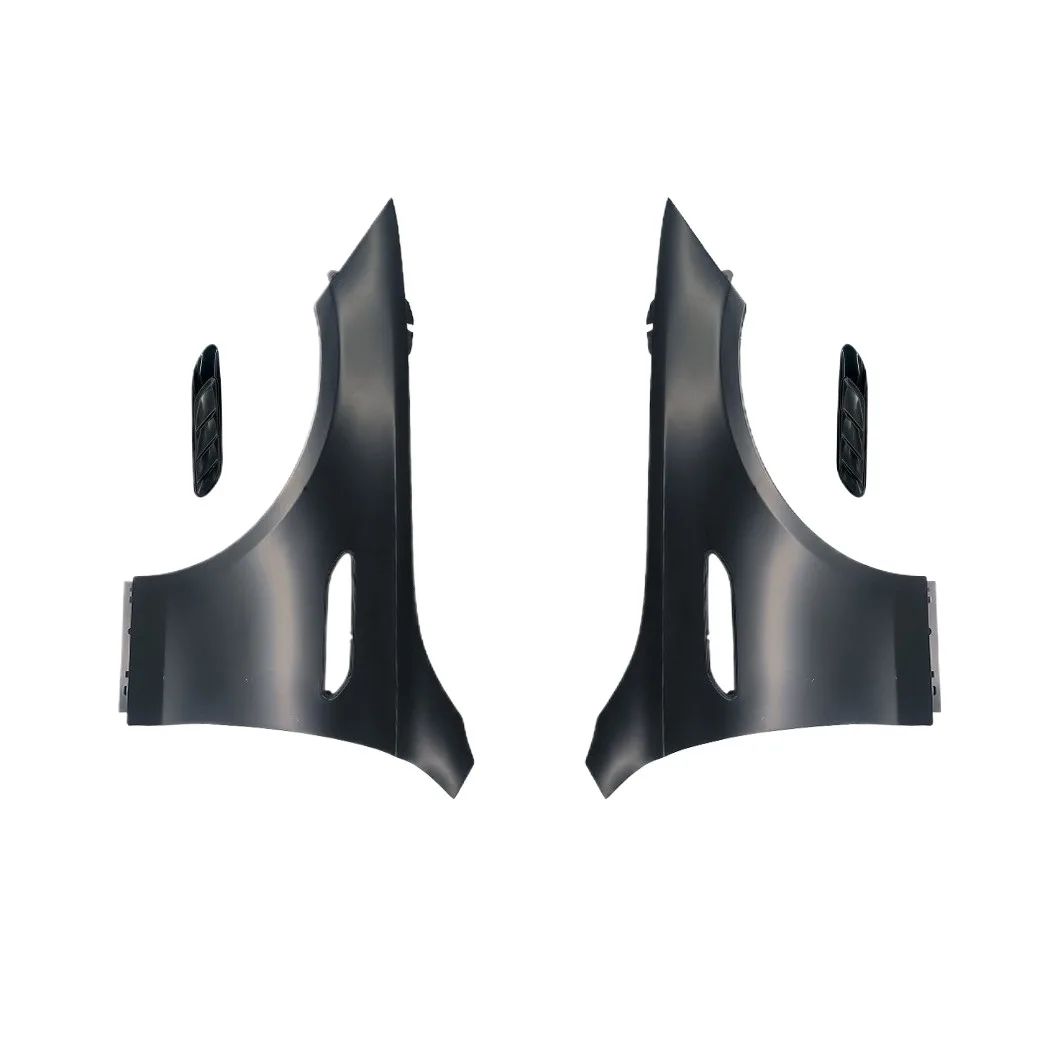 Front and Rear Mud Flaps Guards Splash Shields for Mercedes-Benz C-Class W206 Upgrade C63 Look