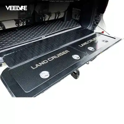 Applicable to 08-21 Landkuloze Rear Guard Plate Land Patrol lc200 Threshold Strip Rear Trim Strip Tailgate Pedal Modification