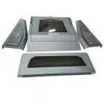 Manganese Steel Full Metal Separate Sports Style Truck Bed Cover for Pickup