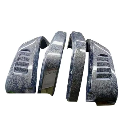 Carbon Fiber Texture Wheel Eyebrow Fender Flares for Jeep Wrangler and Gladiator Carbon Fiber Texture Wheel Eyebrow Fender Flares for Jeep Wrangler and Gladiator