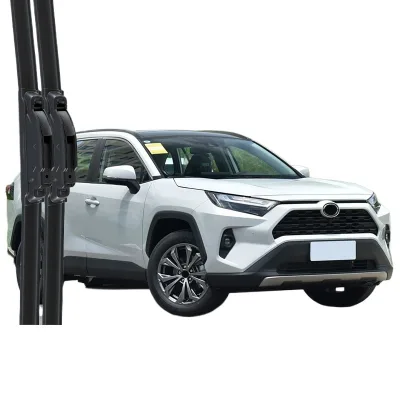 Frameless Windshield Wiper Blades for Toyota RAV4 Silent Natural Rubber Car Front Window Wiper Replacement Frameless Windshield Wiper Blades for Toyota RAV4 Silent Natural Rubber Car Front Window Wiper Replacement