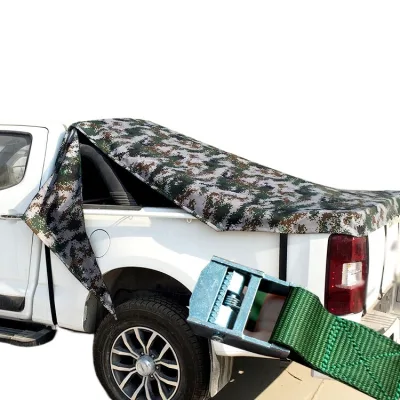 Soft Tonneau Cover Camouflage Waterproof Sunshade for Pickup Truck 1.8m Soft Tonneau Cover Camouflage Waterproof Sunshade for Pickup Truck 1.8m