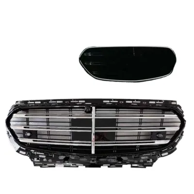 Front Bumper Grille with LED Lighting for Mercedes-Benz E-Class W214 OE Style Grille Mesh Front Bumper Grille with LED Lighting for Mercedes-Benz E-Class W214 OE Style Grille Mesh