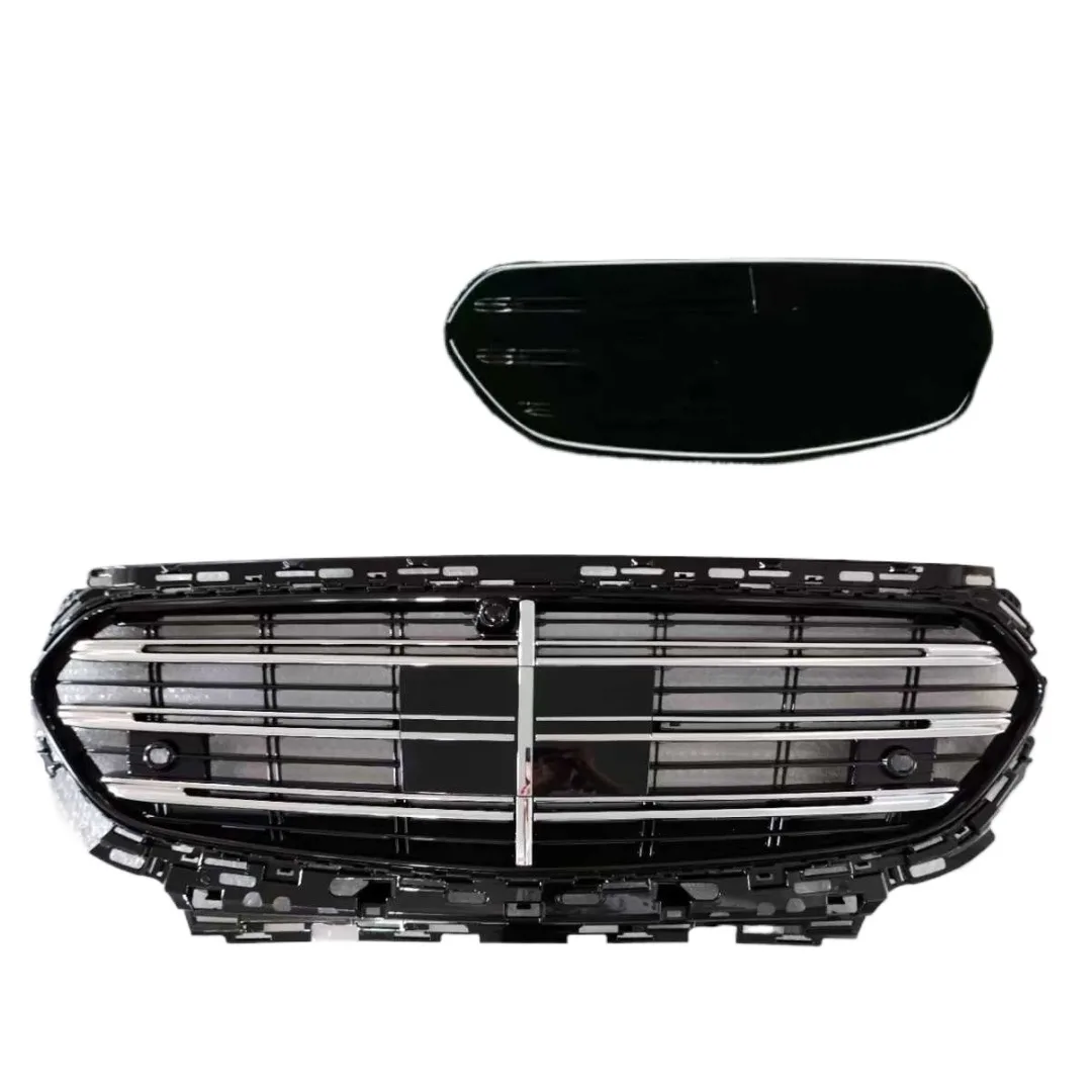 Front Bumper Grille with LED Lighting for Mercedes-Benz E-Class W214 OE Style Grille Mesh