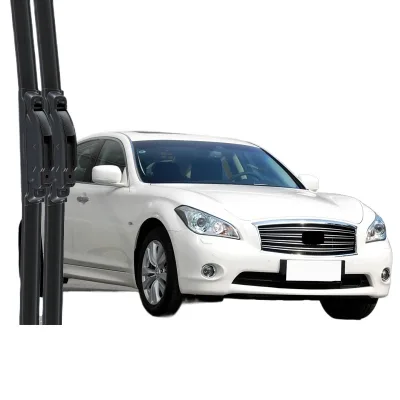 All-Season Frameless Windshield Wiper Blades with Natural Rubber Strips for Infiniti M37 All-Season Frameless Windshield Wiper Blades with Natural Rubber Strips for Infiniti M37