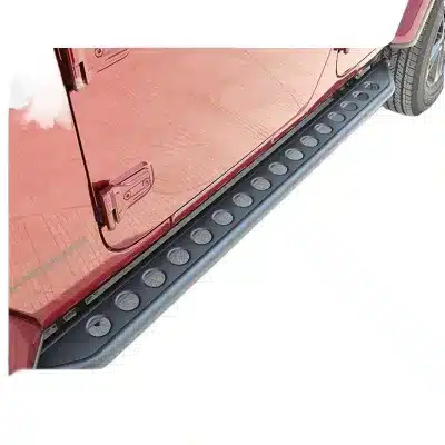 Aluminum Side Steps Running Boards Fixed Side Rail Nerf Bars for Jeep Wrangler JK JL and Gladiator Aluminum Side Steps Running Boards Fixed Side Rail Nerf Bars for Jeep Wrangler JK JL and Gladiator