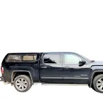 Pickup Truck Bed Cap Camper Shell with Sliding Window for GMC Vehicles