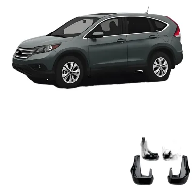 Soft Rubber Mud Flaps Splash Guards for Honda CRV 2012-2016 Front and Rear Set