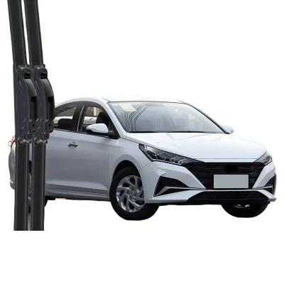 Frameless Windshield Wiper Blades for Hyundai Verna and Verna RV Quiet Silicone Rubber Strips All-Season Performance Frameless Windshield Wiper Blades for Hyundai Verna and Verna RV Quiet Silicone Rubber Strips All-Season Performance