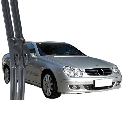 Multi-Functional Front Windshield Wiper Blades for Mercedes-Benz CLK 200 Silent Rubber Refills Multi-Functional Front Windshield Wiper Blades for Mercedes-Benz CLK 200 Silent Rubber Refills