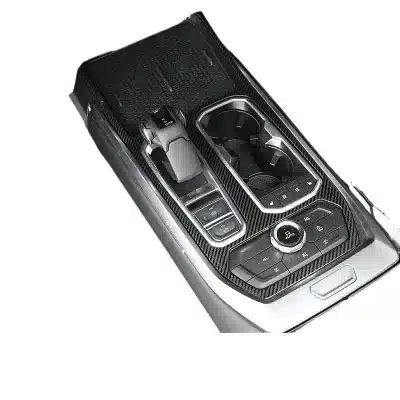 Suitable for tank 400hi4t central control gear frame interior decoration modification special stainless steel panel decorative frame