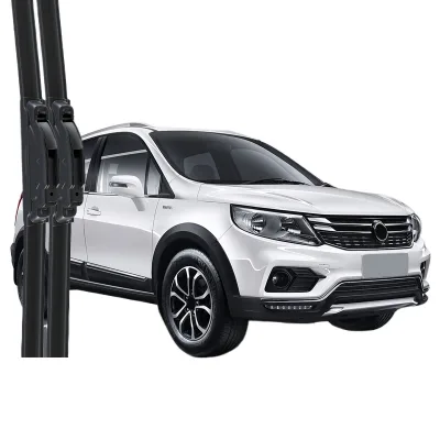 Frameless Windshield Wiper Blades for Dongfeng Fengxing Joyear X3 Quiet Rubber Strip Front Wiper Set