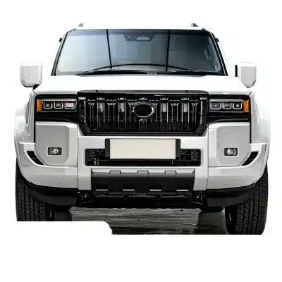 Suitable for 24-25 Prado Upgraded Vx Bull Head Front Grille New Domineering Lc250 Front Bumper Modification Accessories