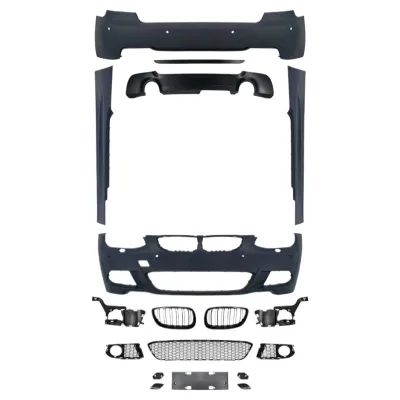 M-TECH Style Body Kit Front and Rear Bumper Set for BMW 3 Series E92 E93 Pre-LCI 2006-2009 M-TECH Style Body Kit Front and Rear Bumper Set for BMW 3 Series E92 E93 Pre-LCI 2006-2009