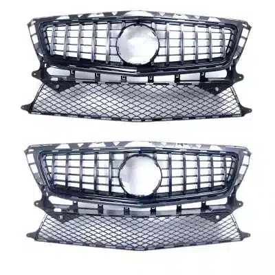 GT Style Front Grille Upper Bumper Hood Grille Compatible for Mercedes-Benz CLS-Class W218 Pre-Facelift 2011-2014 GT Style Front Grille Upper Bumper Hood Grille Compatible for Mercedes-Benz CLS-Class W218 Pre-Facelift 2011-2014