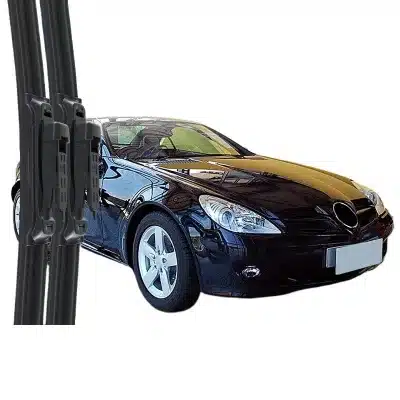 Multi-Function Frameless Wiper Blades with Quiet Rubber Strips for Mercedes-Benz SLK280 Multi-Function Frameless Wiper Blades with Quiet Rubber Strips for Mercedes-Benz SLK280