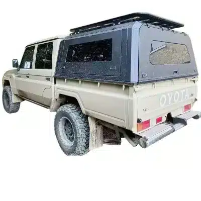 LC79 Double Cab Steel E-Coated Split Sliding Rear Window Tailgate Cover LC79 Double Cab Steel E-Coated Split Sliding Rear Window Tailgate Cover