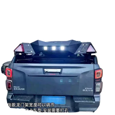 Truck Bed Roll Bar with Lights for Mitsubishi L200 Pickup 2016-2022