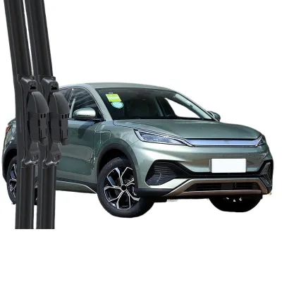 Multifunctional Frameless Wiper Blades Heavy Duty Silent Rubber Front Windshield Wipers for BYD Atto 3 Yuan Plus Multifunctional Frameless Wiper Blades Heavy Duty Silent Rubber Front Windshield Wipers for BYD Atto 3 Yuan Plus
