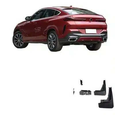 Soft Rubber Car Mud Flaps Splash Guards for BMW X6 G06 2020-2023 Front and Rear Fender Set Soft Rubber Car Mud Flaps Splash Guards for BMW X6 G06 2020-2023 Front and Rear Fender Set
