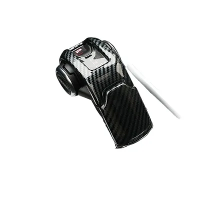 Gear Shift Knob Cover Carbon Fiber Pattern Decor Protector for Tank 400 Hi4-T Interior Trim Accessories Gear Shift Knob Cover Carbon Fiber Pattern Decor Protector for Tank 400 Hi4-T Interior Trim Accessories