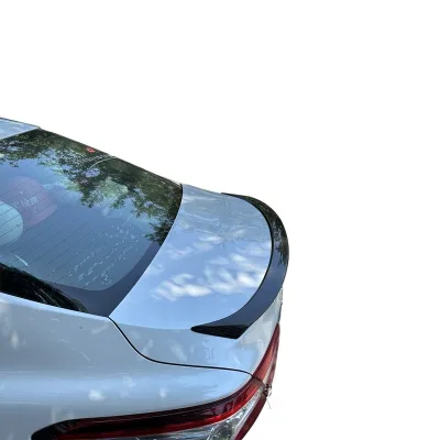 Rear Trunk Spoiler Tail Wing Real Carbon Fiber Exterior Accessory Compatible with Toyota Camry Rear Trunk Spoiler Tail Wing Real Carbon Fiber Exterior Accessory Compatible with Toyota Camry