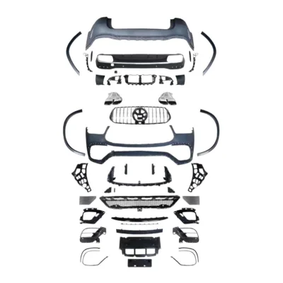 Front and Rear Bumper Body Kit GLE63 Style for Mercedes-Benz GLE-Class W167 Front and Rear Bumper Body Kit GLE63 Style for Mercedes-Benz GLE-Class W167