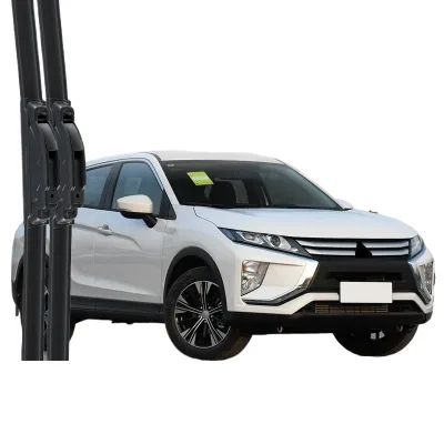 Professional Frameless Windshield Wiper Blades, Universal Quiet Rubber Refills for Mitsubishi Eclipse Cross Professional Frameless Windshield Wiper Blades, Universal Quiet Rubber Refills for Mitsubishi Eclipse Cross