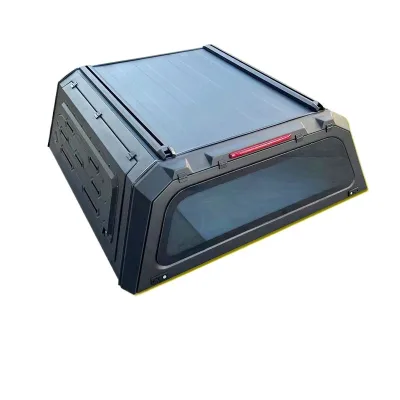 Pickup Truck Bed Cover Manganese Steel Three-Door High Top Cargo Box Lid Pickup Truck Bed Cover Manganese Steel Three-Door High Top Cargo Box Lid