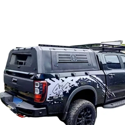 Truck Bed Cover for Grand Tiger 1949 Pickup, Manganse Steel Aluminum Alloy Hinged High Cover Truck Bed Cover for Grand Tiger 1949 Pickup, Manganse Steel Aluminum Alloy Hinged High Cover