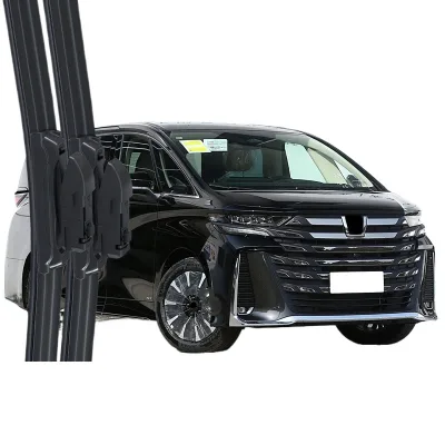 Universal Frameless Windshield Wiper Blades with Silent Rubber Strip for Toyota Vellfire Universal Frameless Windshield Wiper Blades with Silent Rubber Strip for Toyota Vellfire