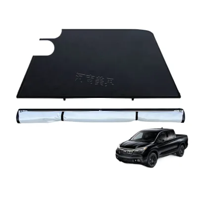 Soft Roll-Up Tonneau Cover for Honda Ridgeline, Waterproof Heavy Duty Vinyl Truck Bed Cover Soft Roll-Up Tonneau Cover for Honda Ridgeline, Waterproof Heavy Duty Vinyl Truck Bed Cover