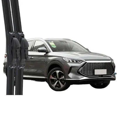 Frameless Windshield Wiper Blades for BYD SONG PLUS DM-i/EV High Performance Silent Rubber Window Wipers Front Pair Frameless Windshield Wiper Blades for BYD SONG PLUS DM-i/EV High Performance Silent Rubber Window Wipers Front Pair