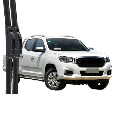 Frameless Windshield Wiper Blades for SAIC MAXUS T70 All-Season Silent Rubber Front Wiper Replacement Frameless Windshield Wiper Blades for SAIC MAXUS T70 All-Season Silent Rubber Front Wiper Replacement