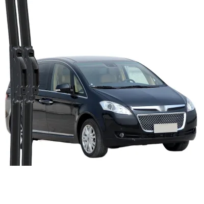 Universal Frameless Windshield Wiper Blades with Silent Rubber Strip for Luxgen MASTER CEO Universal Frameless Windshield Wiper Blades with Silent Rubber Strip for Luxgen MASTER CEO