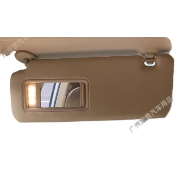 Interior Sun Visor Assembly with Vanity Mirror and Light Compatible with Toyota Land Cruiser 200 Series 2008-2021 Interior Sun Visor Assembly with Vanity Mirror and Light Compatible with Toyota Land Cruiser 200 Series 2008-2021