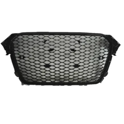 Honeycomb Mesh Front Bumper Grille RS6 Style for Audi A6 S6 A6L Body Conversion Honeycomb Mesh Front Bumper Grille RS6 Style for Audi A6 S6 A6L Body Conversion