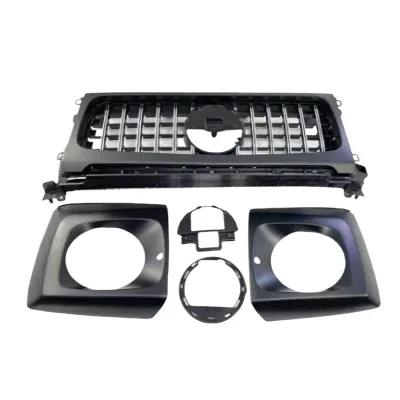 Front Bumper Grille GT Style Mesh for Mercedes-Benz G-Class W463 W464 G63 2019-2020 Front Bumper Grille GT Style Mesh for Mercedes-Benz G-Class W463 W464 G63 2019-2020