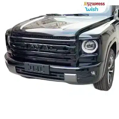 Front Grille Logo Overlay Trim Strips Blackout Kit for GWM Haval H9 2024 Exterior Modification Front Grille Logo Overlay Trim Strips Blackout Kit for GWM Haval H9 2024 Exterior Modification