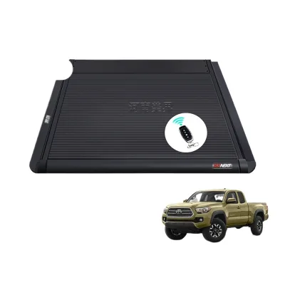 Electric Retractable Roller Shutter Tonneau Cover for Toyota Hilux Revo Vigo Pickup Trucks Electric Retractable Roller Shutter Tonneau Cover for Toyota Hilux Revo Vigo Pickup Trucks