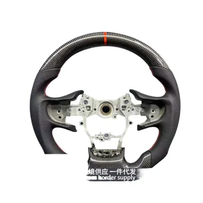 Carbon Fiber Steering Wheel Modification for Lexus CT ES IS GS LS Series Interior Upgrade Carbon Fiber Steering Wheel Modification for Lexus CT ES IS GS LS Series Interior Upgrade