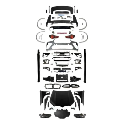 X5M Look Body Kit Front and Rear Bumper Set Compatible with BMW X5 F15 Upgrade to 2024 Style X5M Look Body Kit Front and Rear Bumper Set Compatible with BMW X5 F15 Upgrade to 2024 Style