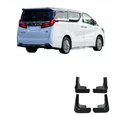 Soft Rubber Car Mud Guards Front and Rear Splash Guards for Toyota Alphard 2022-2023 Soft Rubber Car Mud Guards Front and Rear Splash Guards for Toyota Alphard 2022-2023