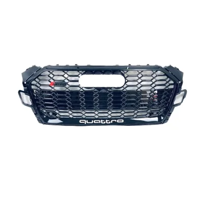 RS5 Style Front Bumper Honeycomb Mesh Grille for Audi A5 S5 F5E F5F 2020-2021 RS5 Style Front Bumper Honeycomb Mesh Grille for Audi A5 S5 F5E F5F 2020-2021