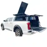 Pickup Truck Bed Canopy Hardtop Cover Tri-Fold Side Opening Rear Cargo Top for Maxus T60 GWM Poer Navara