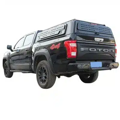 Manganese Steel Half-Height Tri-Fold Truck Bed Cover for Isuzu D-MAX Pickup Manganese Steel Half-Height Tri-Fold Truck Bed Cover for Isuzu D-MAX Pickup