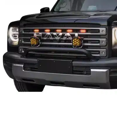Haver Raptors Middle Net Small Yellow Light Refitting Front Face Grille LED Daylight Warning Light Atmosphere Decorative Light Accessories Haver Raptors Middle Net Small Yellow Light Refitting Front Face Grille LED Daylight Warning Light Atmosphere Decorative Light Accessories